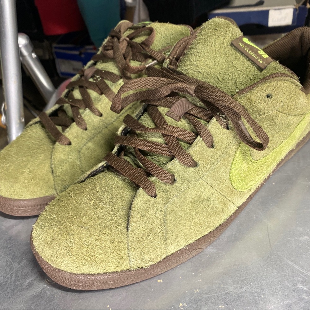 Vintage Nike sb blazer low Oscar the grouch size 14